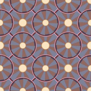 soyut geometrik renk desenli vektör çizimi