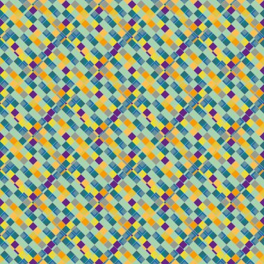 soyut geometrik renkli seamless modeli. vektör çizim