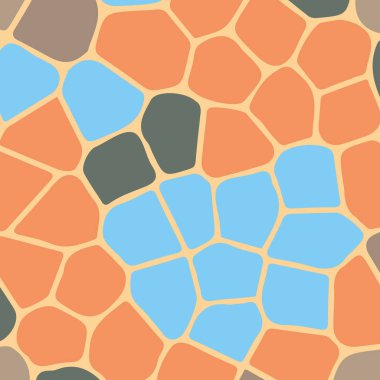 soyut renkli mozaik seamless modeli