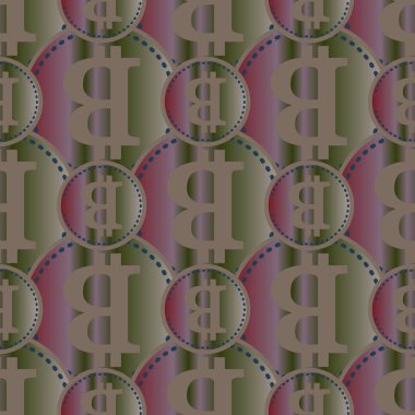 bitcoins parlak parlak pahalı sikkeleri ile Seamless modeli 