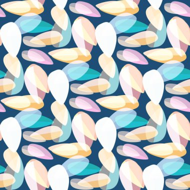 Renkli soyut geometrik Dikişsiz desen arka planı için