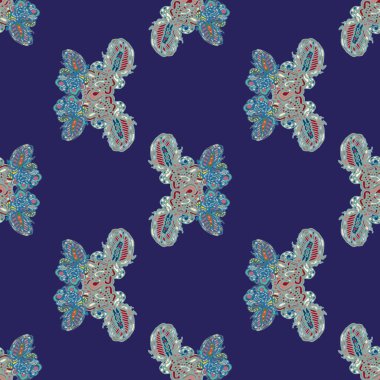 soyut dikişsiz desen, vektör illüstrasyonu