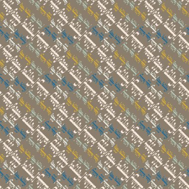 Arapça mutlu tatil çok renkli seamless modeli