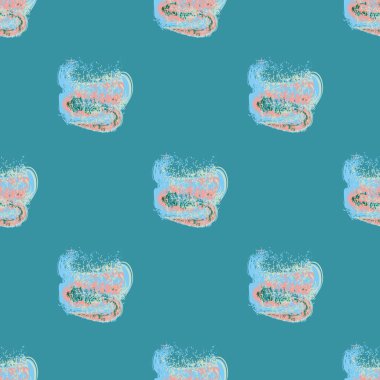 Suluboya soyut lekesi seamless modeli