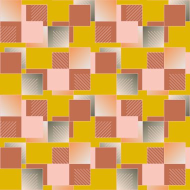 soyut geometrik renkli seamless modeli. vektör çizim