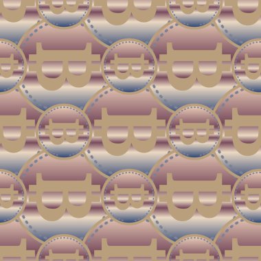 bitcoins parlak parlak pahalı sikkeleri ile Seamless modeli 