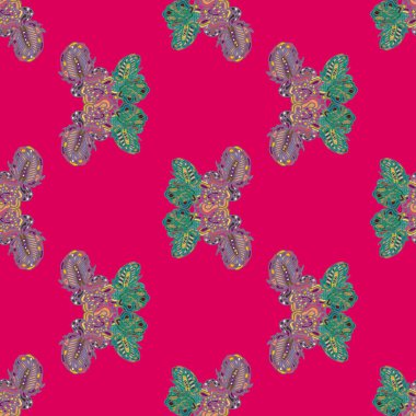 soyut dikişsiz desen, vektör illüstrasyonu