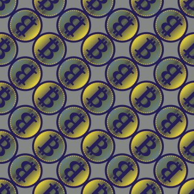 bitcoins parlak parlak pahalı sikkeleri ile Seamless modeli 