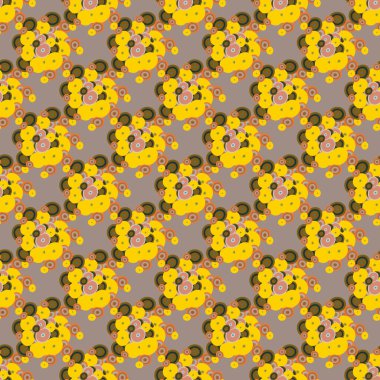 soyut geometrik renkli Dikişsiz desen arka plan için vektör çizim