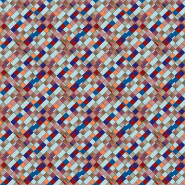soyut geometrik renkli seamless modeli. vektör çizim