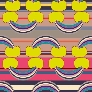 Gökkuşağı seamless modeli. Gökkuşağı Dizayn Tekstil, iç tasarım, keten, vb için. Şirin soyut çocuklar arka plan.