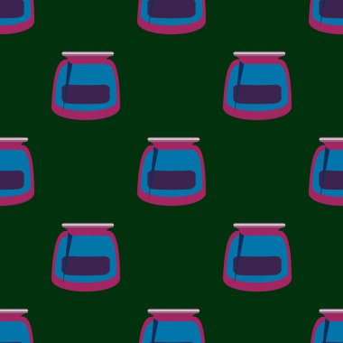 Kavanoz ile rustik ev konserve yeni dikişsiz desen arka planı için.