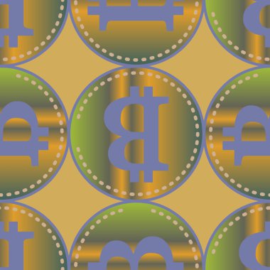 bitcoins parlak parlak pahalı sikkeleri ile Seamless modeli 