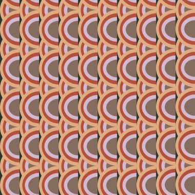 Soyut süs seamless modeli, vektör çizim çakıl