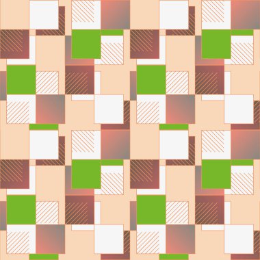 soyut geometrik renkli seamless modeli. vektör çizim