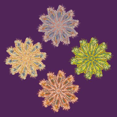 Arka plan için renkli seamless modeli. 