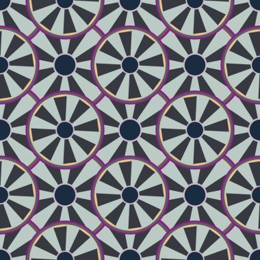 soyut geometrik renk desenli vektör çizimi