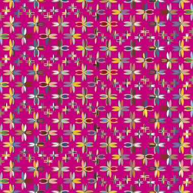 Soyut renkli geometrik seamless modeli