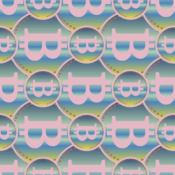 bitcoins parlak parlak pahalı sikkeleri ile Seamless modeli 