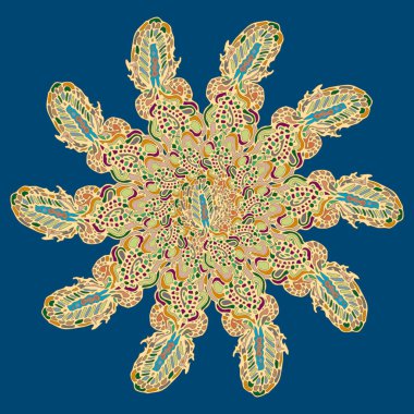 Stil zentangle yeni simetrik mandala doodle ile sanat esin kaynağı oldu. Duvar kağıdı, desen dolgularını, web sayfaları, yüzey dokuları için dekoratif nesne-ebilmek var olmak kullanılmış.