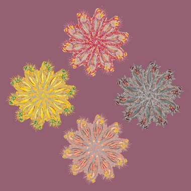 Arka plan için renkli seamless modeli. 