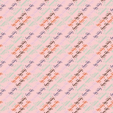 Arapça mutlu tatil çok renkli seamless modeli