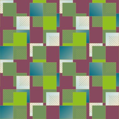 soyut geometrik renkli seamless modeli. vektör çizim