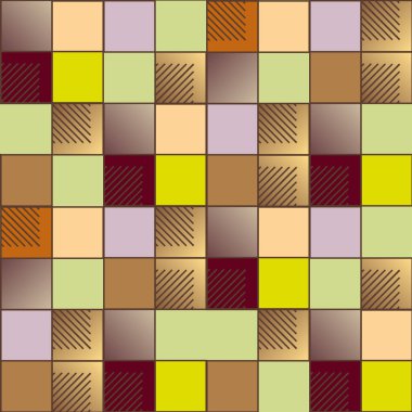 soyut geometrik renkli seamless modeli. vektör çizim