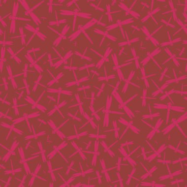 Dekoratif renkli seamless modeli ile şirin yusufçuk