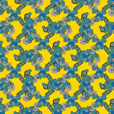 soyut geometrik renkli Dikişsiz desen arka plan için vektör çizim