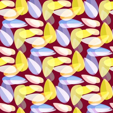 Renkli soyut geometrik Dikişsiz desen arka planı için