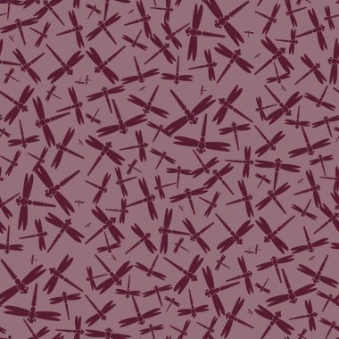 Dekoratif renkli seamless modeli ile şirin yusufçuk