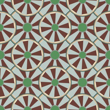 soyut geometrik renk desenli vektör çizimi