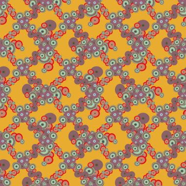 soyut geometrik renkli Dikişsiz desen arka plan için vektör çizim