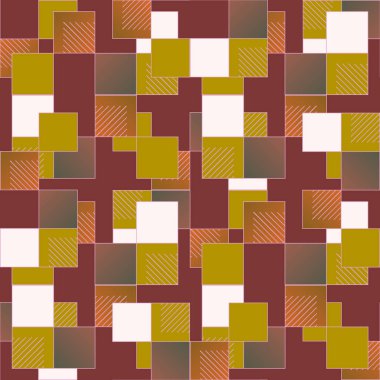 soyut geometrik renkli seamless modeli. vektör çizim