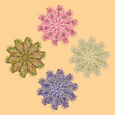 Arka plan için renkli seamless modeli. 