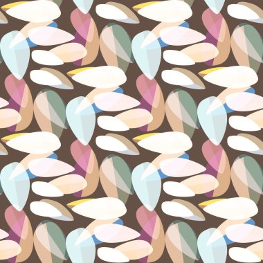 Renkli soyut geometrik Dikişsiz desen arka planı için