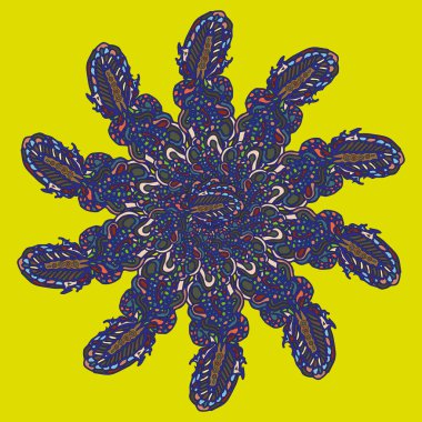 Stil zentangle yeni simetrik mandala doodle ile sanat esin kaynağı oldu. Duvar kağıdı, desen dolgularını, web sayfaları, yüzey dokuları için dekoratif nesne-ebilmek var olmak kullanılmış.