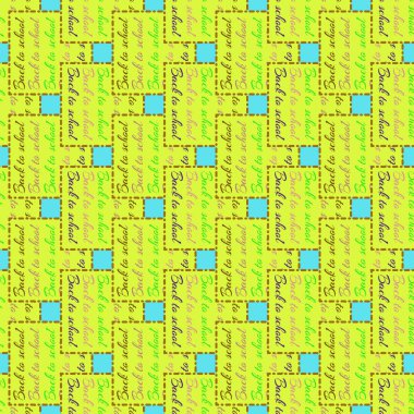 Okul hazırlıkları, arka plan için yeni dikişsiz desen. 