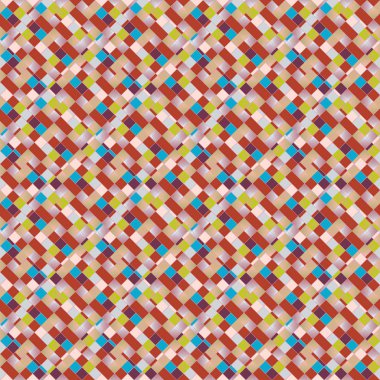 soyut geometrik renkli seamless modeli. vektör çizim