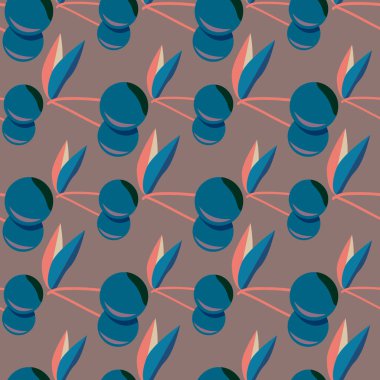 Kiraz için arka plan ile renkli seamless modeli. 