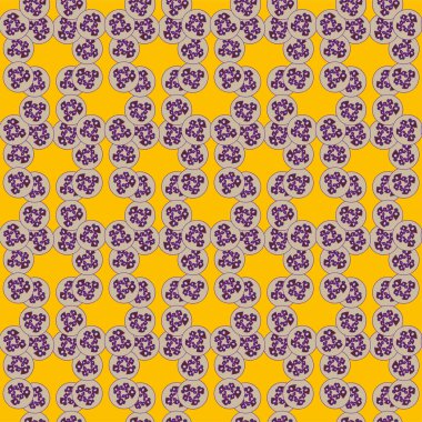 Renkli soyut geometrik Dikişsiz desen arka planı için