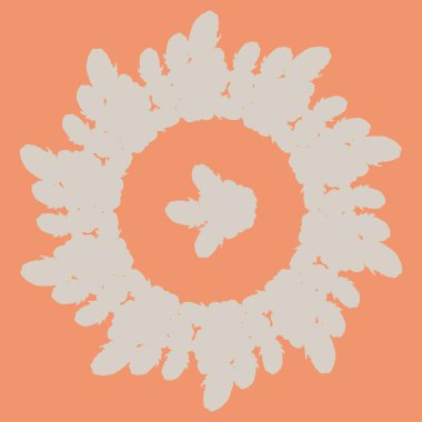 Stil zentangle yeni simetrik mandala doodle ile sanat esin kaynağı oldu. Duvar kağıdı, desen dolgularını, web sayfaları, yüzey dokuları için dekoratif nesne-ebilmek var olmak kullanılmış.