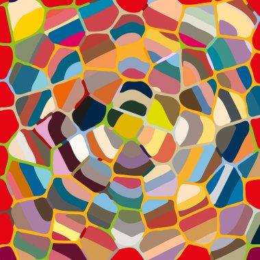 soyut renkli mozaik seamless modeli