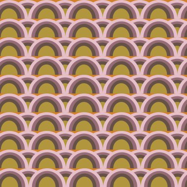Soyut süs seamless modeli, vektör çizim çakıl