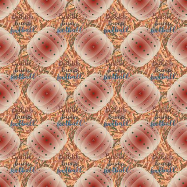 Bump topları ekipman seamless modeli kabarcık.