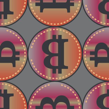 bitcoins parlak parlak pahalı sikkeleri ile Seamless modeli 