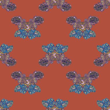 soyut dikişsiz desen, vektör illüstrasyonu