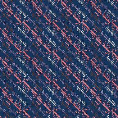 Arapça mutlu tatil çok renkli seamless modeli