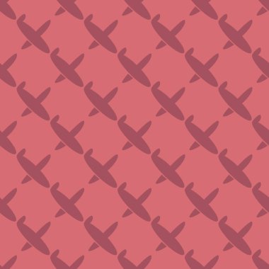 Uçak, vektör çizim seamless modeli